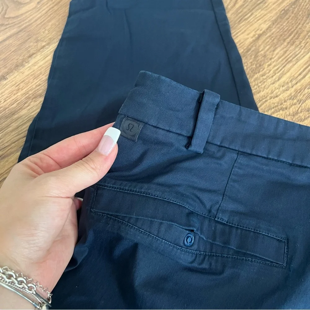 Lululemon Commission Pant Classic Swift Cotton Classic Navy - Picture 6 of 9